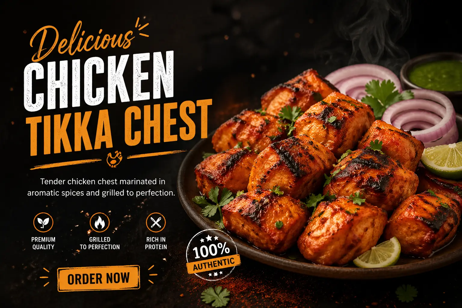 chicken tikka chest