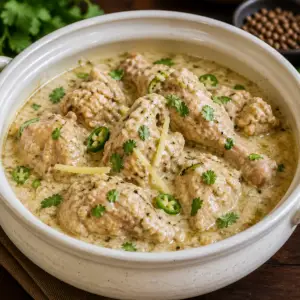 chicken white handi