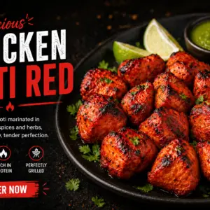 chicken boti red
